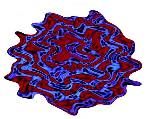 Dotworlds Crunchy space time topology.